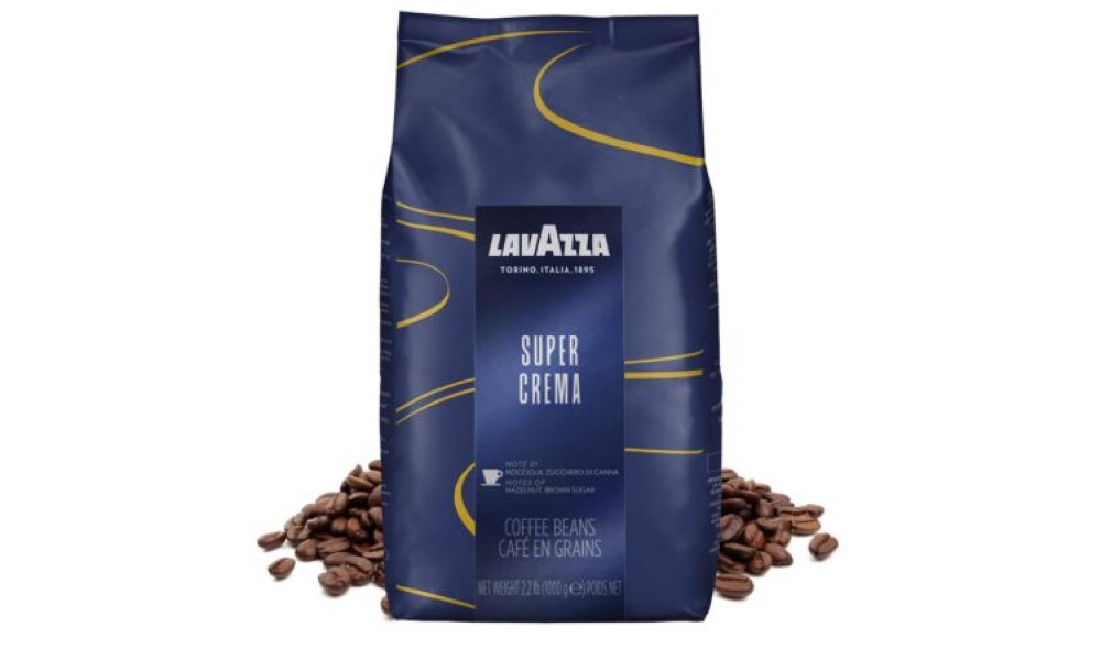 Boutique Lion - Lavazza Café en Grains SUPER CREMA   - 1kg
